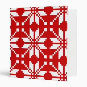 Classeur Motif de Noël des flocs de neige de Noël