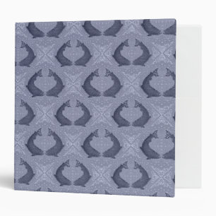 Classeur Motif de poisson d'art populaire scandinave en lav