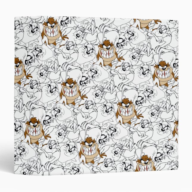 Classeur MOTIF de pop couleur d'art en ligne TAZ™ (Devant/Côté)