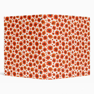 Classeur Motif de puces d'aquarelle