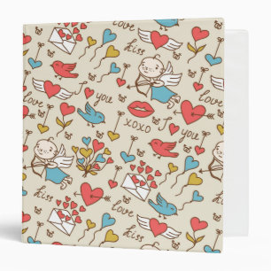Classeur Motif de Saint-Valentin avec le cupidon