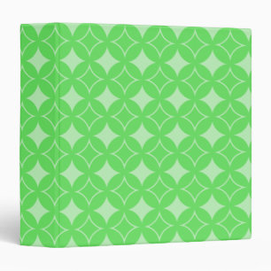 Classeur Motif de shippo vert citron