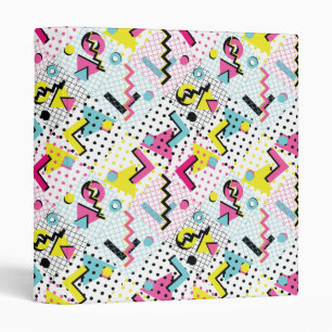 Classeur Motif de style postmoderne Memphis