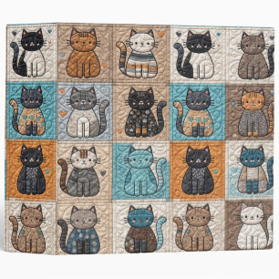 Classeur Motif de surface composée de collection de chats