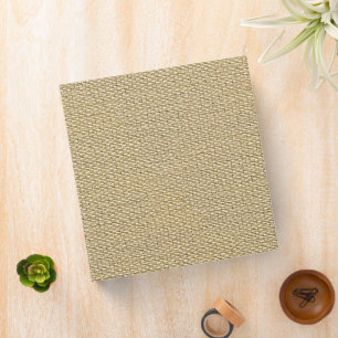 Classeur Motif de texture de Faux Burlap Brown au café kaki
