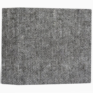 Classeur Motif de texture de tissu de tweed de gris de