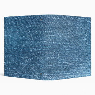 Classeur Motif de tissu Jeans