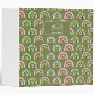 Classeur Motif de vacances classique - Arc en ciel coloré
