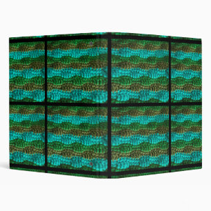 Classeur - Motif de vague en Crochet
