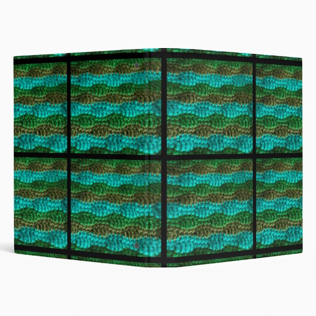 Classeur - Motif de vague en Crochet (Arrière-plan)