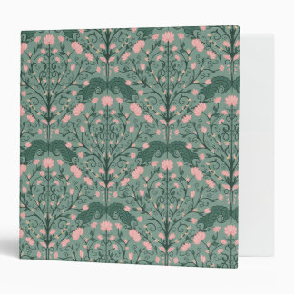 Classeur Motif de vigne florale vintage vert