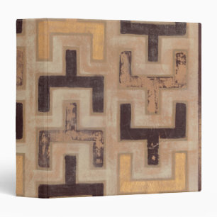 Classeur Motif décoratif africain en tissu boueux