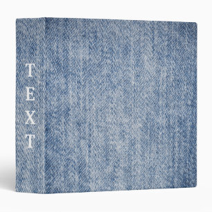 Classeur Motif Denim