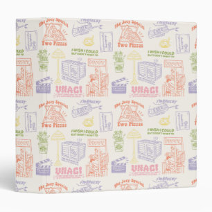 Classeur Motif des citations colorées AMIS™