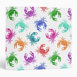 Classeur Motif des crabes