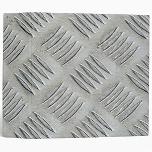 Classeur Motif diamant en aluminium