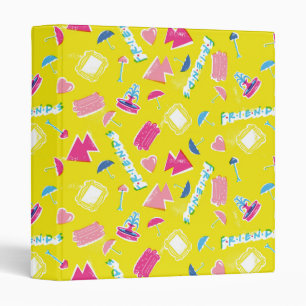Classeur Motif d'icône Neon FRIENDS™