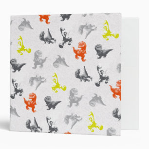 Classeur Motif Dino Silhouette