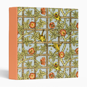 Classeur Motif d'oiseaux et de fleurs de William Morris