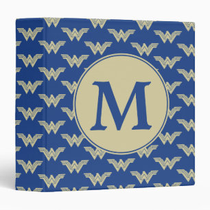 Classeur Motif du logo de Monogramme Wonder Woman