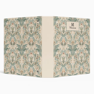 Classeur Motif Élégant Vintage Nouveauté Floral Oiseaux