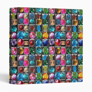 Classeur Motif en pierre en cristal de bijou