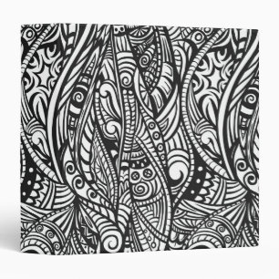 Classeur Motif ethnique 3