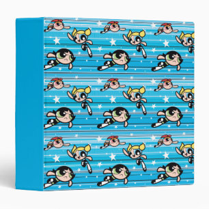 Classeur Motif étoilé Powerpuff Girls