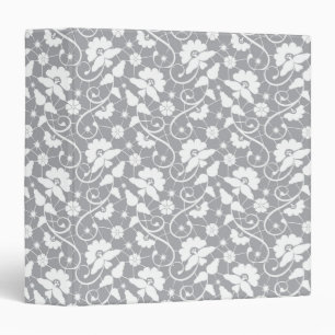 Classeur Motif floral de dentelle