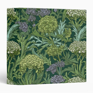 Classeur Motif floral sans couture de style William Morris