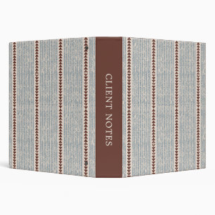 Classeur Motif géométrique tribal mudcloth ethnique bohème