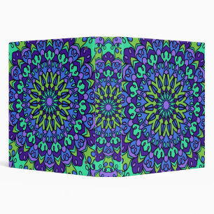 Classeur Motif Géométrique Vintage Trendy Cute
