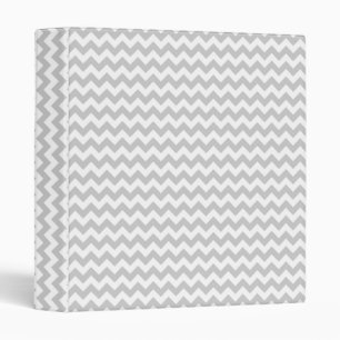 Classeur Motif gris-clair de Chevron (lignes minces)