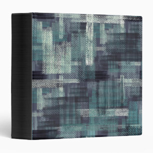 Classeur Motif grunge abstrait texturé gris bleu.