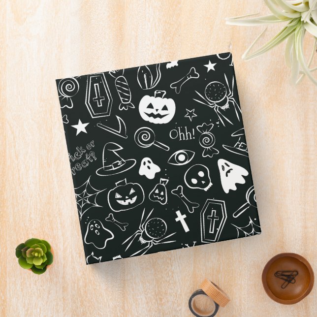 Classeur Motif Halloween 1 (In Situ)