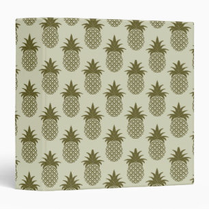 Classeur Motif kaki d'ananas