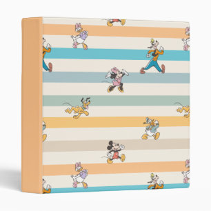 Classeur Motif multiréglé classique Mickey & ses amis