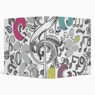 Classeur Motif musical