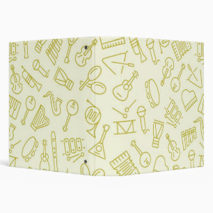 Classeur Motif musical