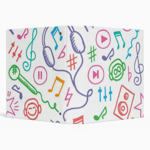 Classeur Motif musical
