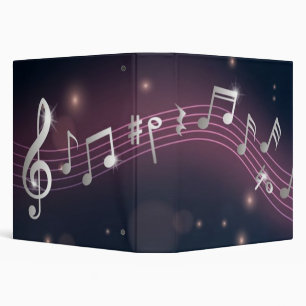 Classeur Motif musical