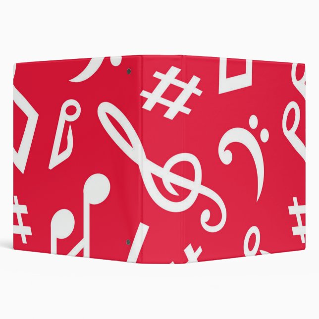 Classeur Motif musical (Arrière-plan)