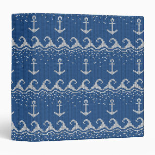 Classeur Motif nautique de Knit