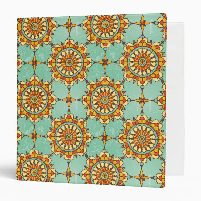 Classeur Motif ornemental (Devant/Intérieur)