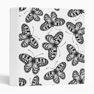 Classeur Motif papillon en papier