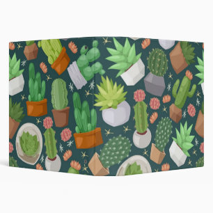 Classeur motif plante
