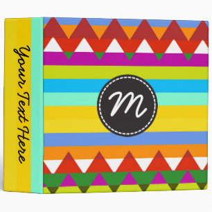 Classeur Motif rayures Chevron tendance #13