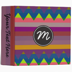 Classeur Motif rayures Chevron tendance #6