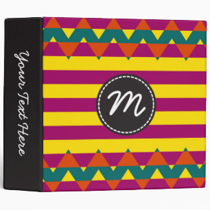 Classeur Motif tendance Chevron Stripes #2