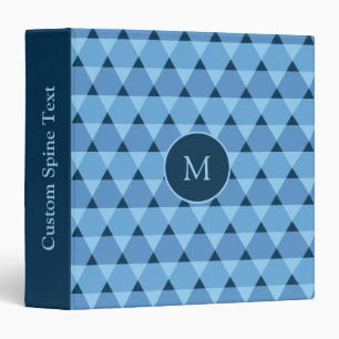 Classeur Motif Triangles